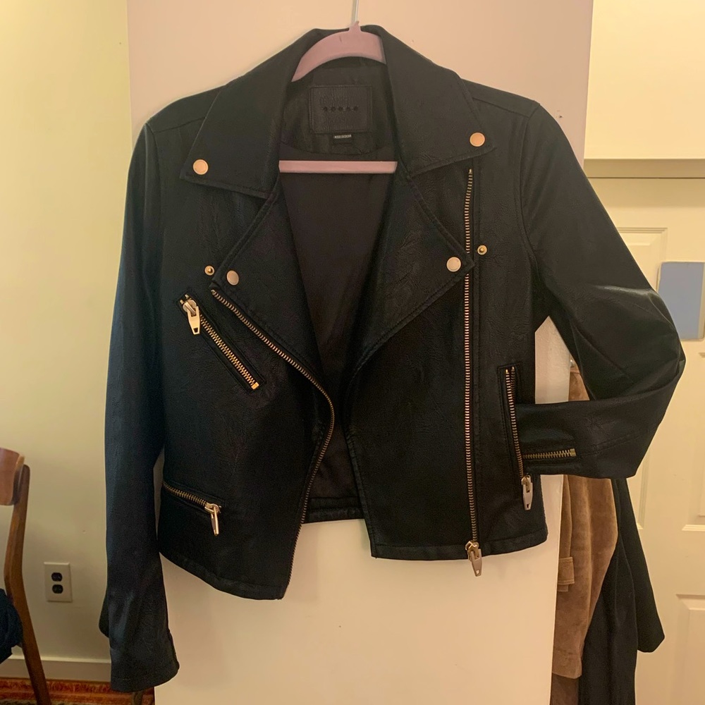 Blank NYC - faux leather jacket